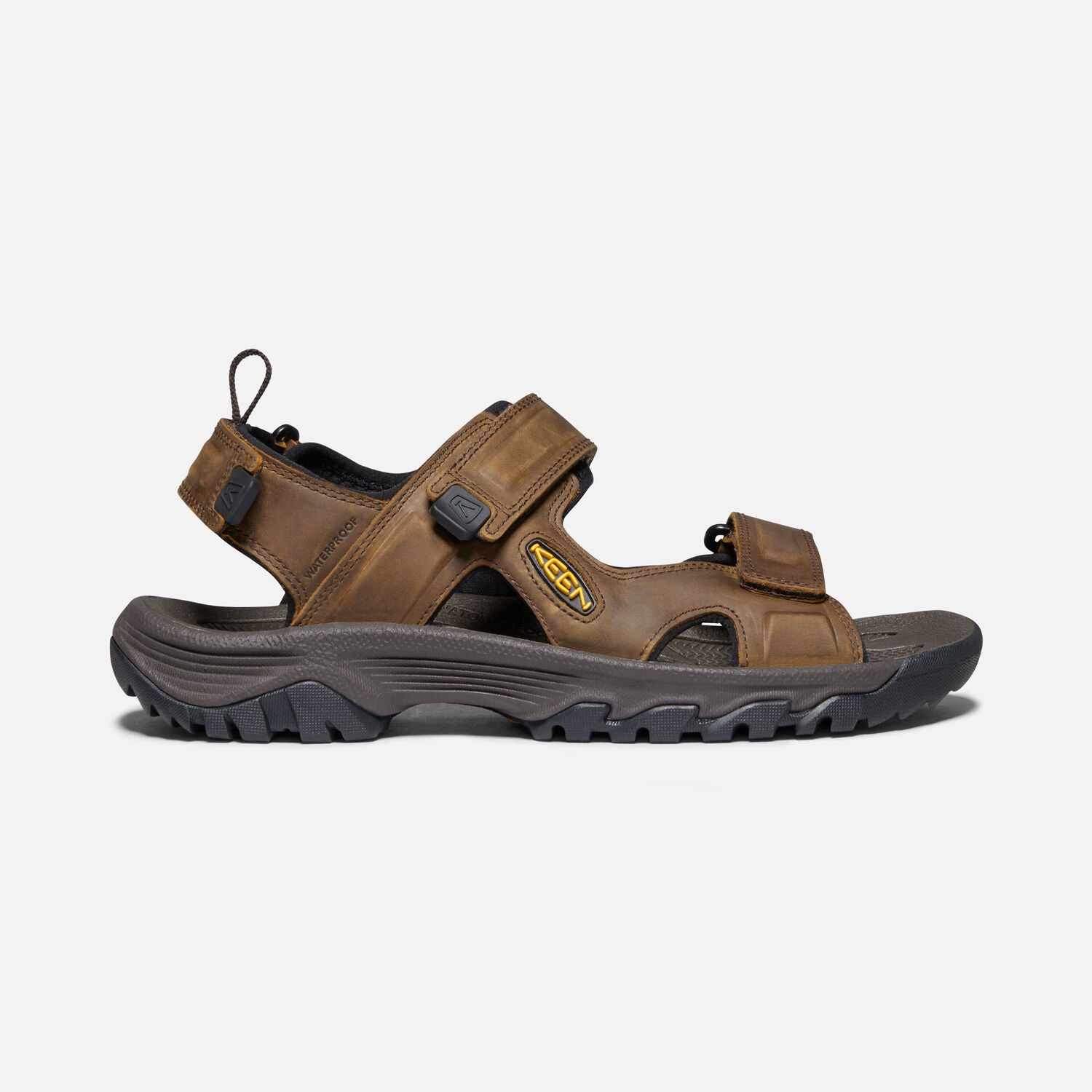 Men's Targhee III Rugged Walking Sandal in Bison/Mulch