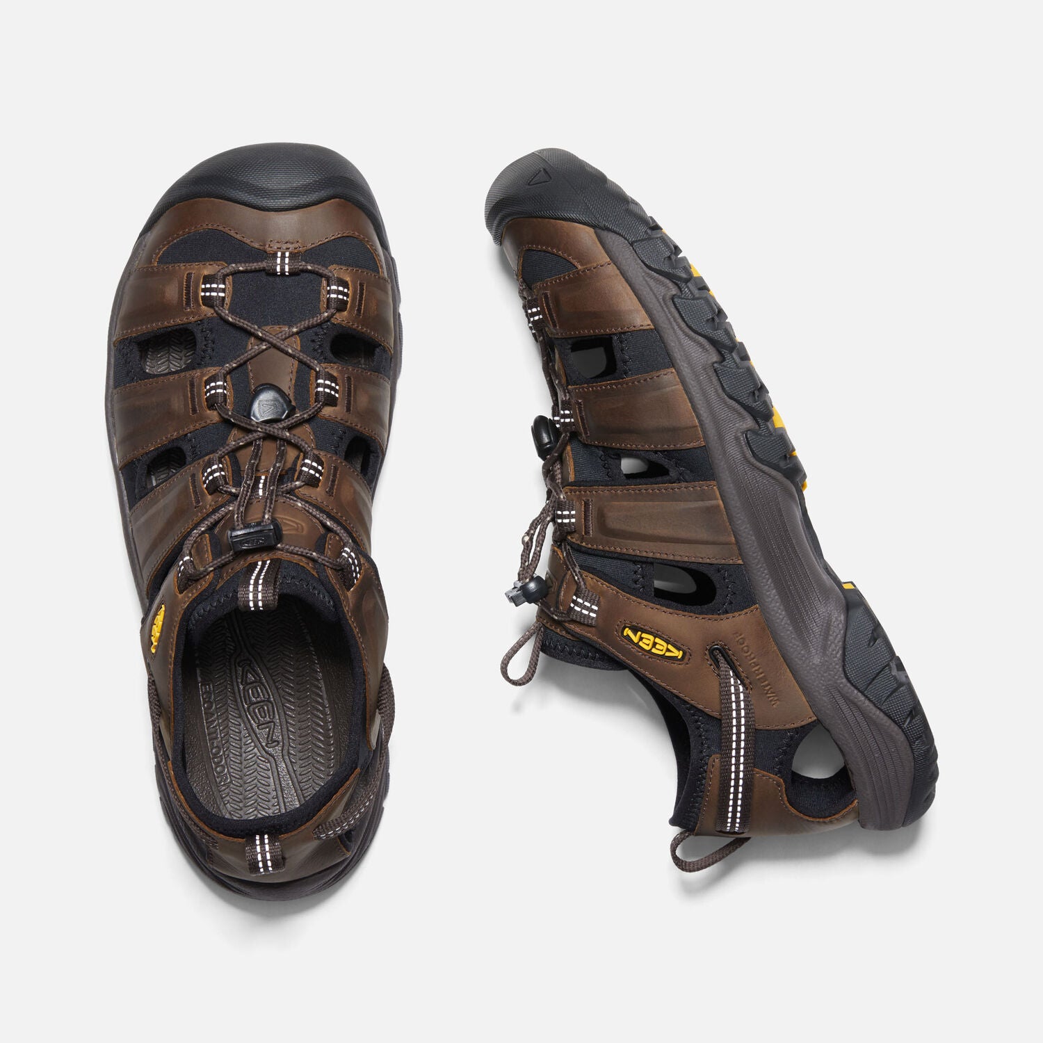 Men's Targhee III Rugged Fisherman Sandal in Bison/Mulch CLOSEOUTS