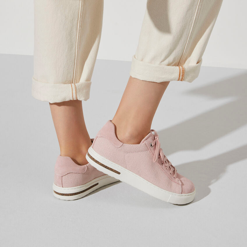 Bend Canvas Panel Sneaker in Soft Pink CLOSEOUTS