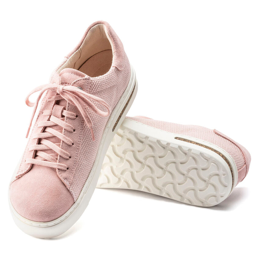 Bend Canvas Panel Sneaker in Soft Pink CLOSEOUTS