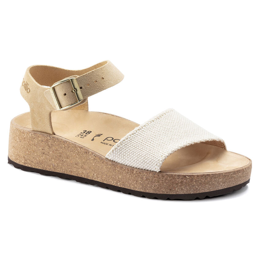 Glenda Almond Textile Sandal CLOSEOUTS