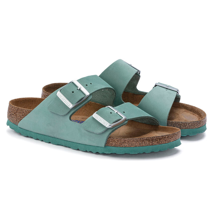 Arizona Soft Footbed Sandal in Beryl