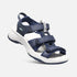 Astoria West Groovy Walking Sandal in Blue Night