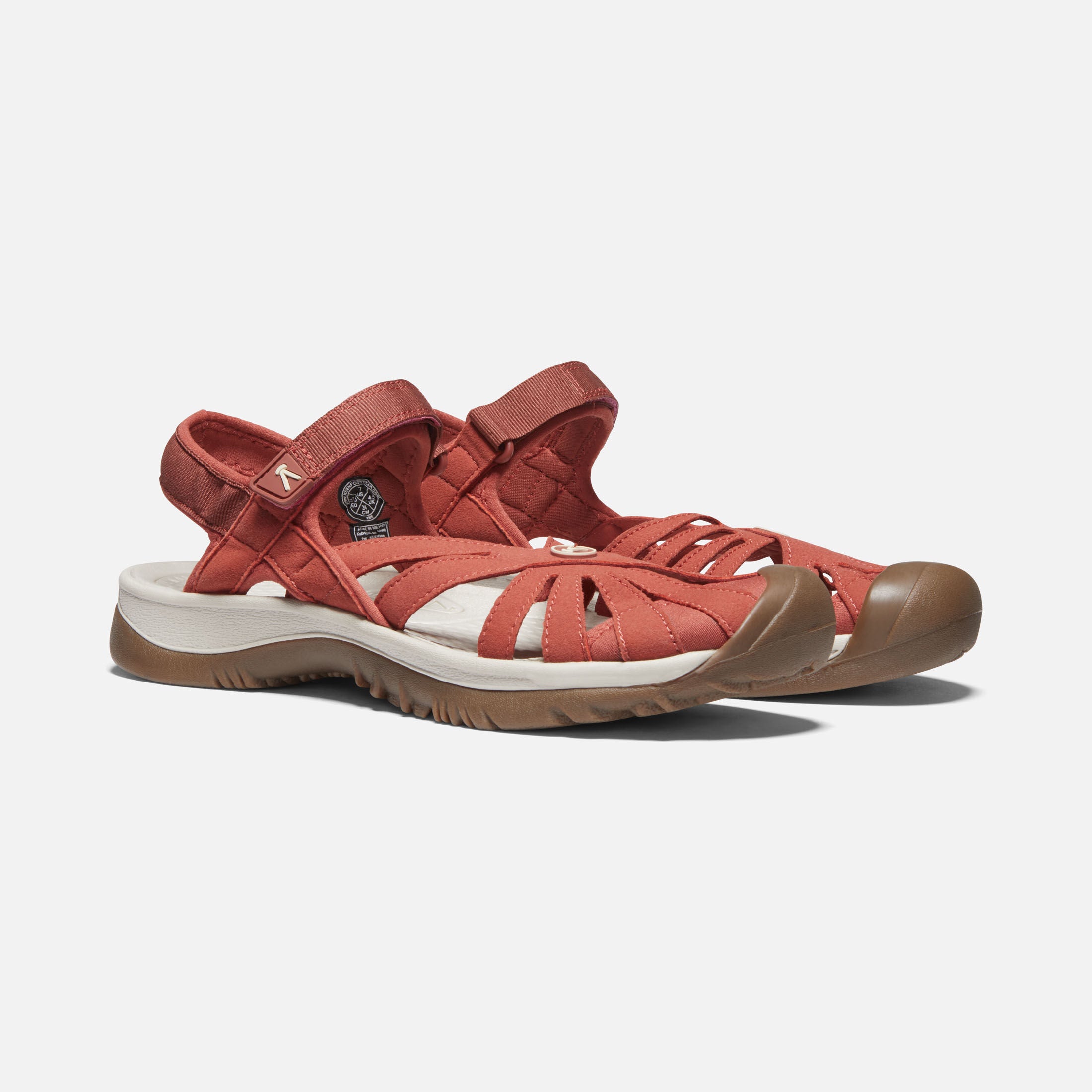 Rose Hybrid Water Sandal in Redwood