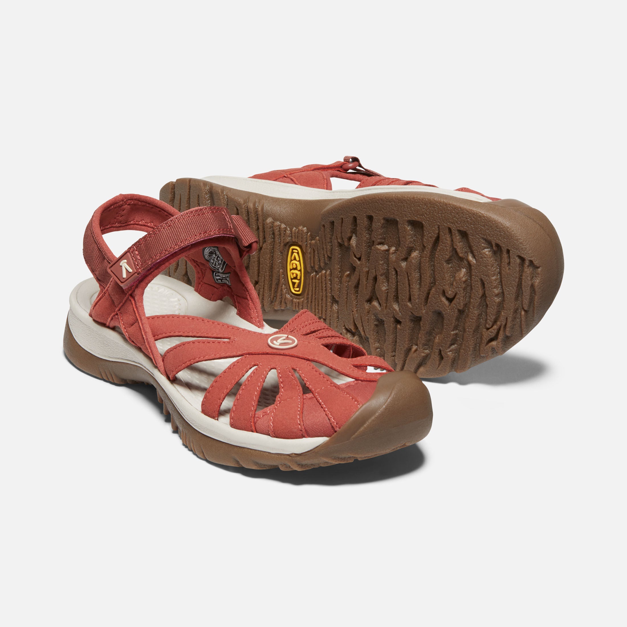 Rose Hybrid Water Sandal in Redwood