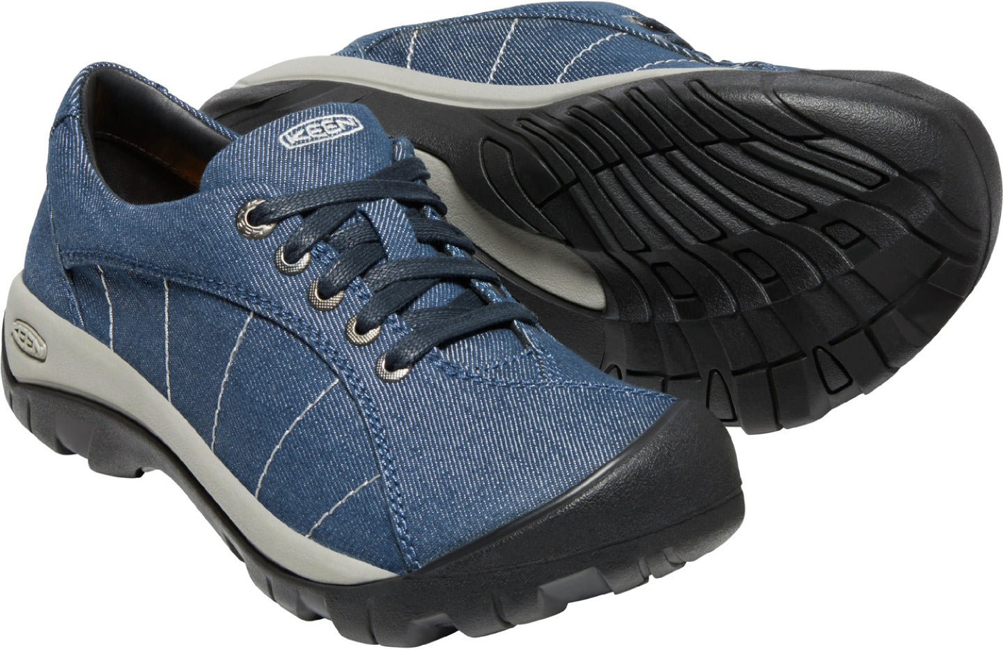 Women's Presidio Canvas Casual Oxford in Navy/Vapor CLOSEOUTS