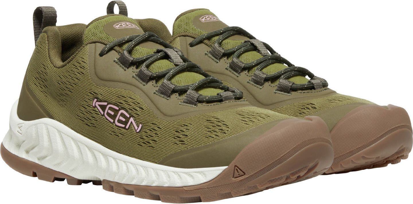 Women's NXIS SPEED Shoe in Olive Drab/Pink Icing