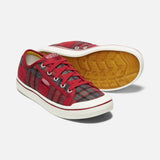 Elsa Sneaker in Red Plaid/Red Dahlia CLOSEOUTS