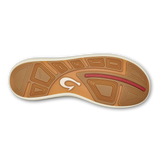 Moku Pae Men's No Tie Boat Shoe in Poi and Red Ochre
