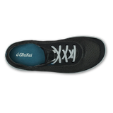 Moku Pae Men's No Tie Boat Shoe in Black and Blue Coral