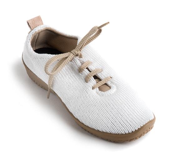 LS Classic Vegan Oxford in White/Beige