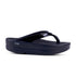 Women's OOmega Toe Post Sandal in Black