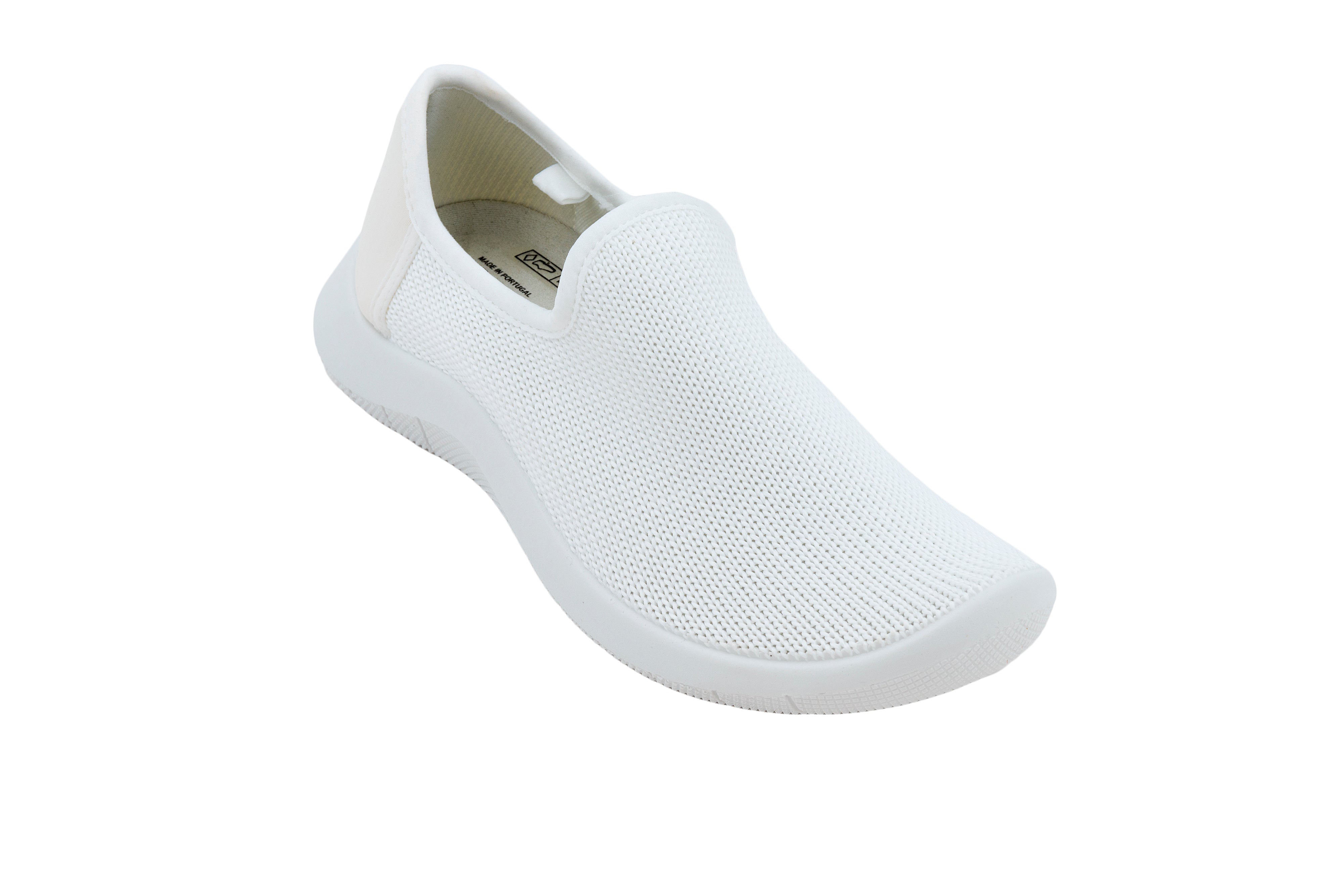 Gaia Washable Slip On Sneaker in White CLOSEOUTS