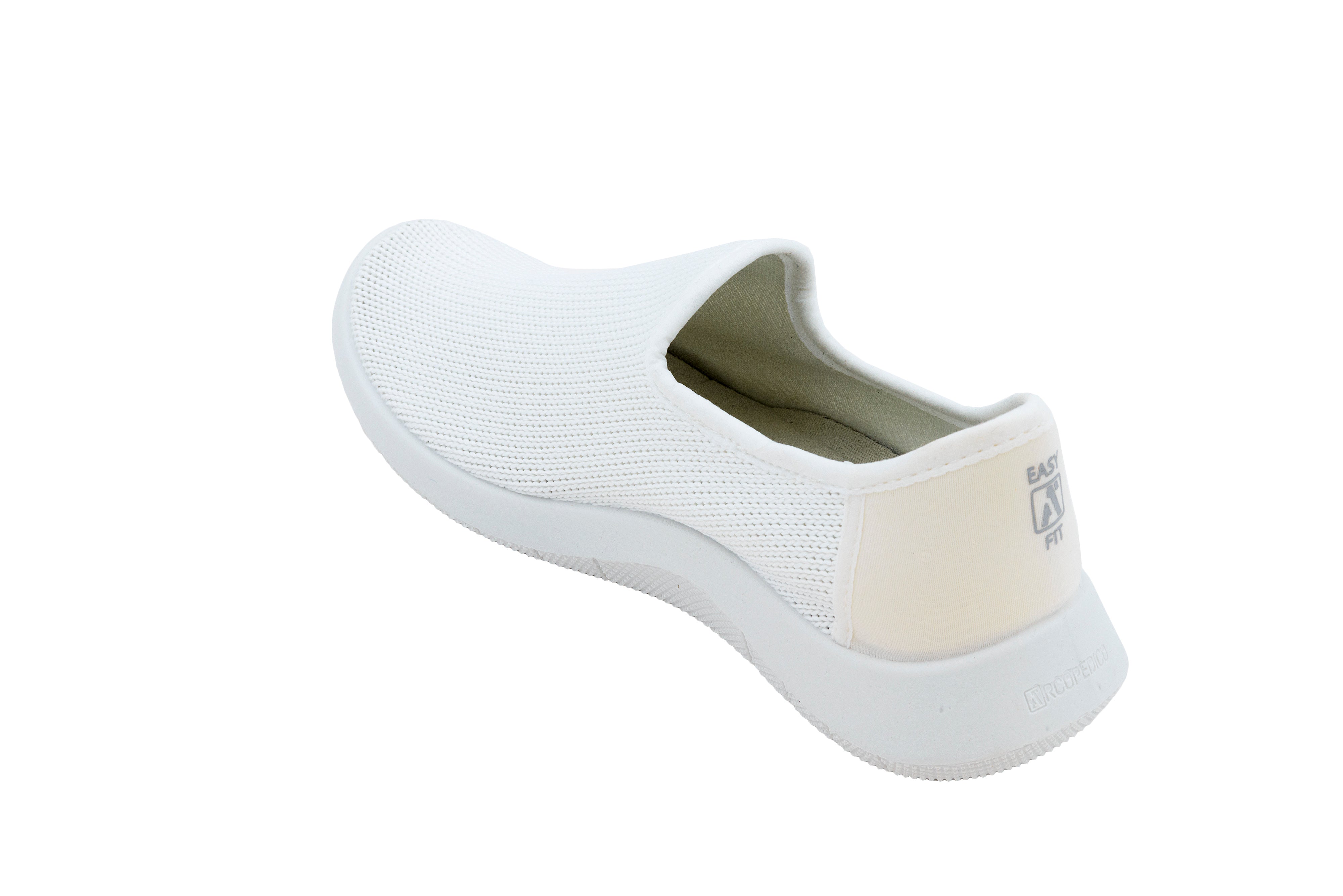 Gaia Washable Slip On Sneaker in White CLOSEOUTS