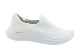 Gaia Washable Slip On Sneaker in White CLOSEOUTS