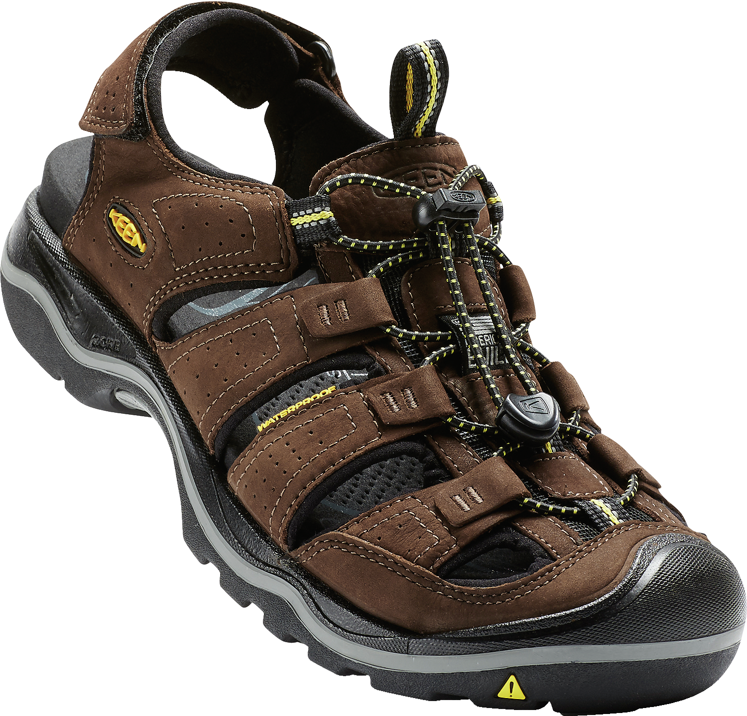 Rialto Made in US Fisherman Sandal in Bison CLOSEOUTS