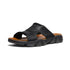 Men's Daytona II Slide Sandal in Black/Black CLOSEOUTS