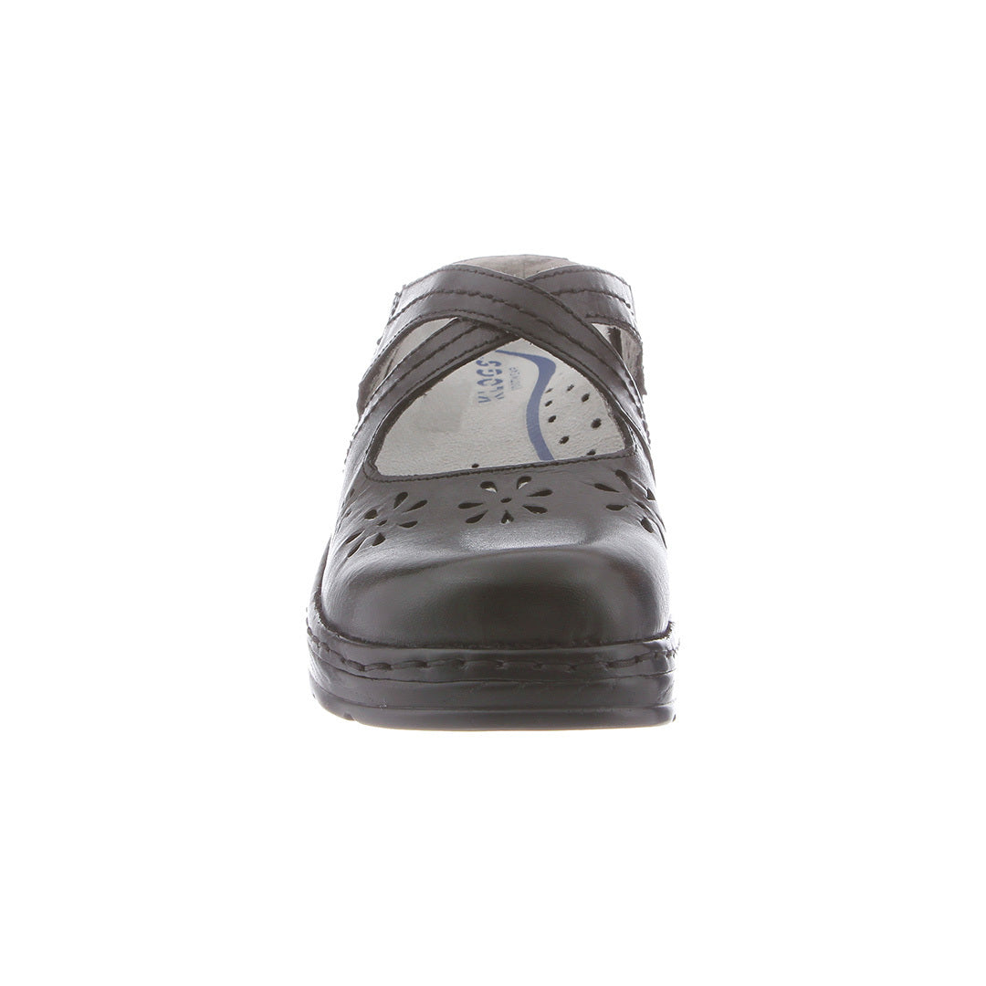 Carolina Cut Out Clog in Black CLOSEOUTS