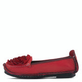 Dezi Slip-on Shoe in Red CLOSEOUTS