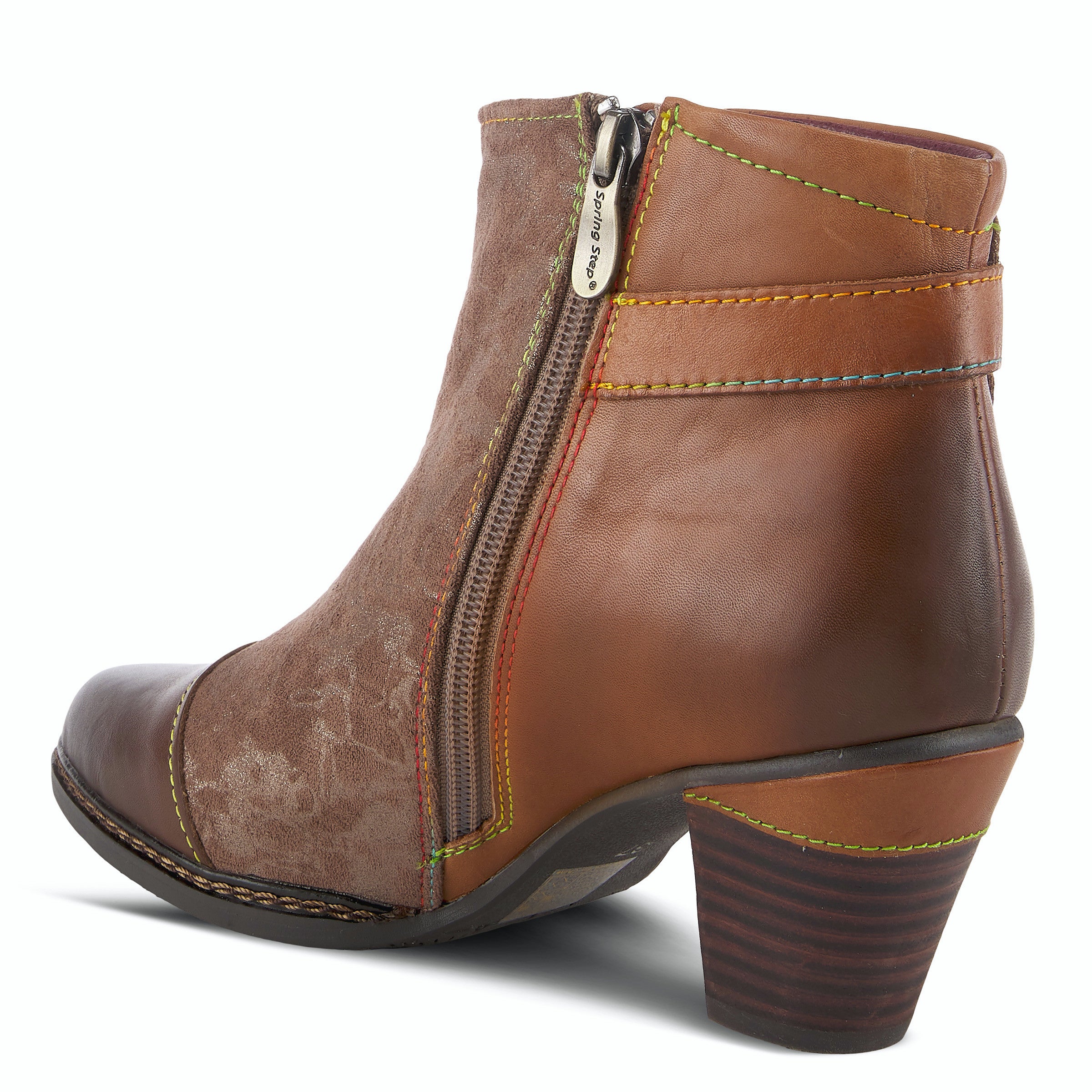 Socute Paneled Dress Boot in Taupe