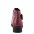 Tiatia Zipper Bootie in Bordeaux