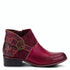 Tiatia Zipper Bootie in Bordeaux