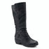 Carly Knee-length Boot in Black