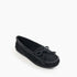 Kilty Hardsole Moccasin in Black