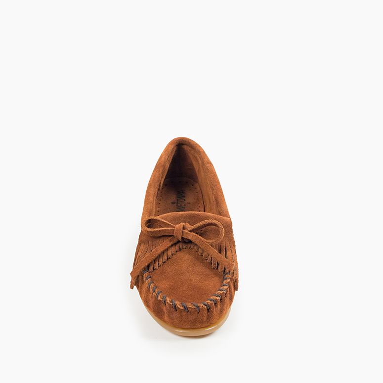 Kilty Hardsole Moccasin in Brown