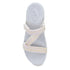 Rosette Adjustable Eva Sandal in Ivory