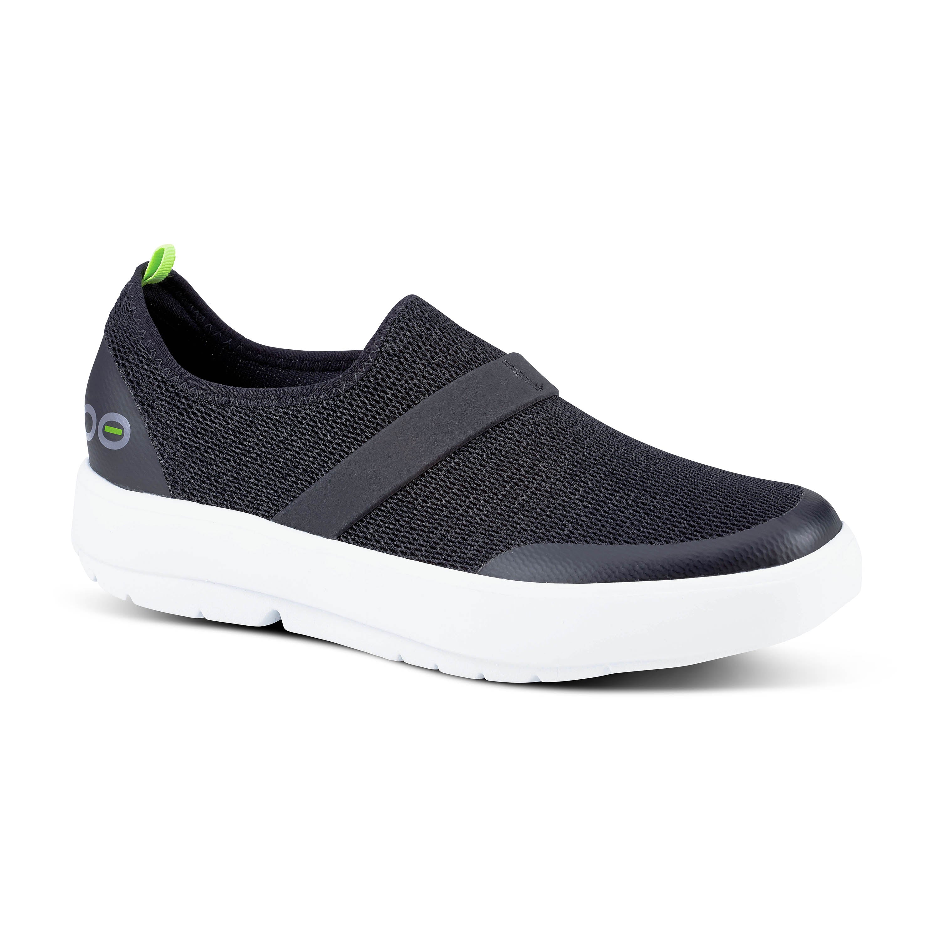 Women's OOMG Low Slip-On in Black/White