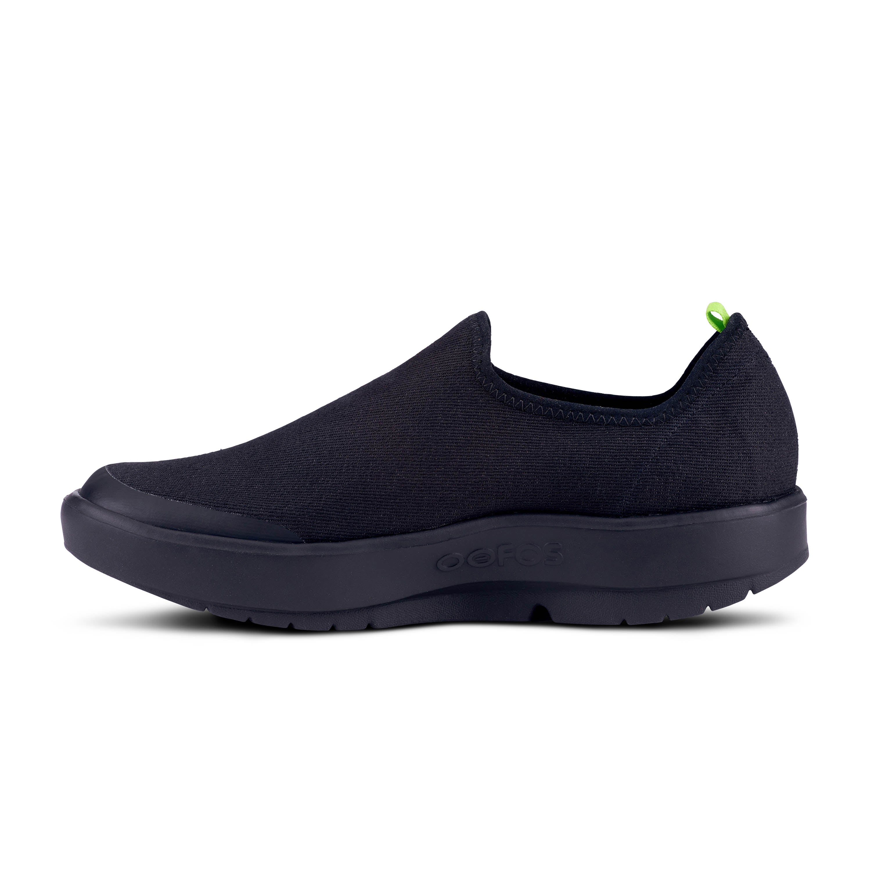 Women's OOMG eeZee Low Canvas Slip-On in Black