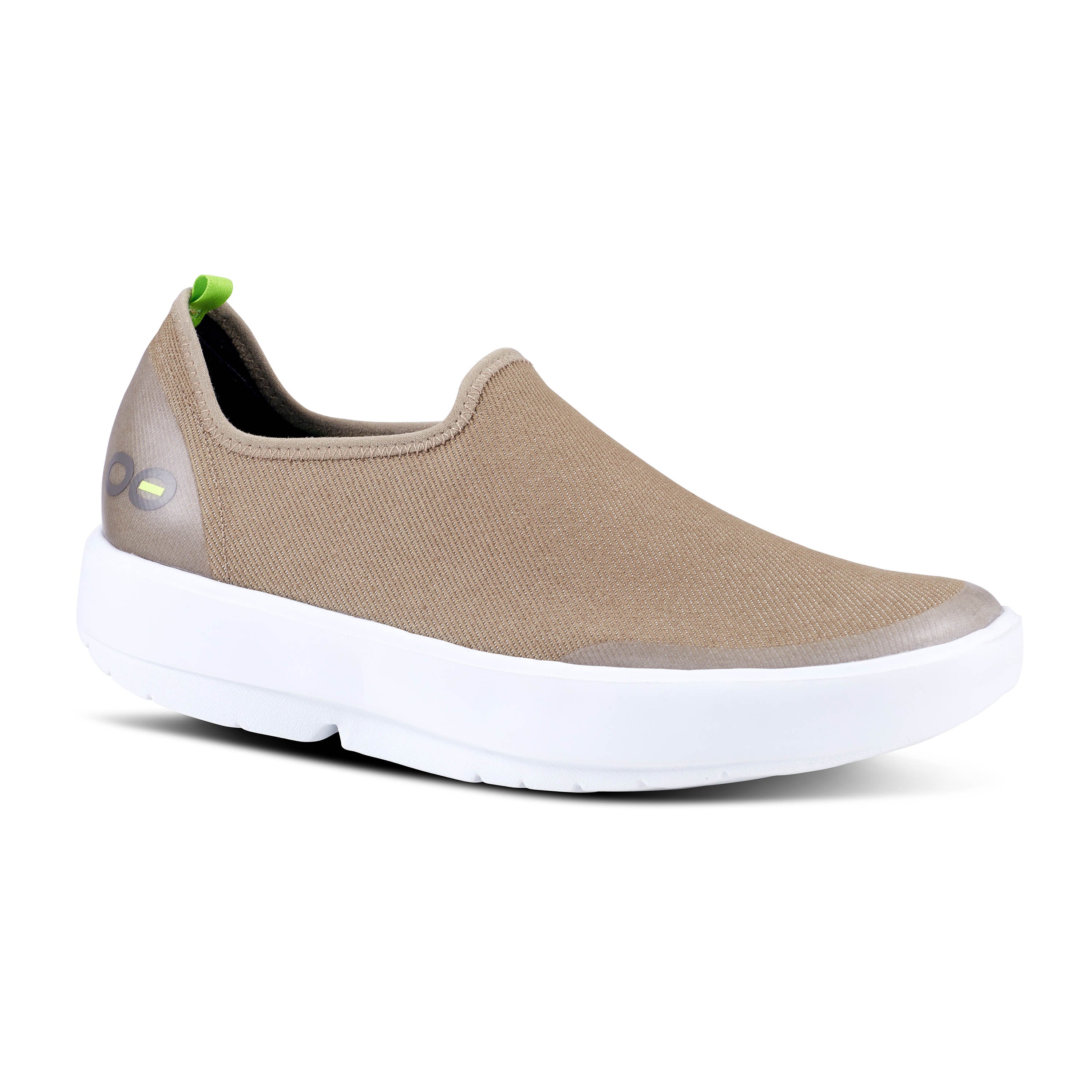 Women's OOMG eeZee Low Canvas Slip-On in Taupe