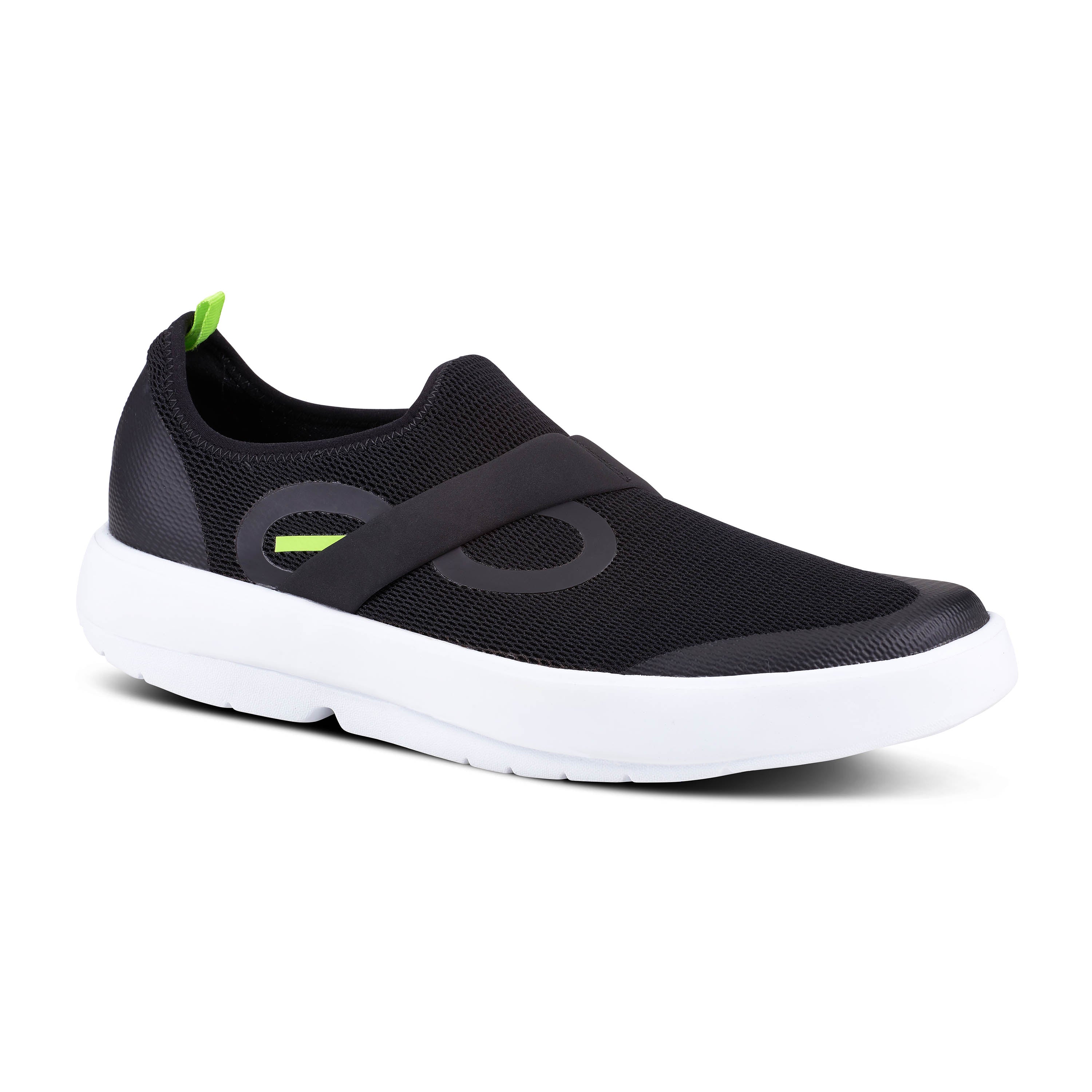 Men's OOMG Low Slip-On in Black/White