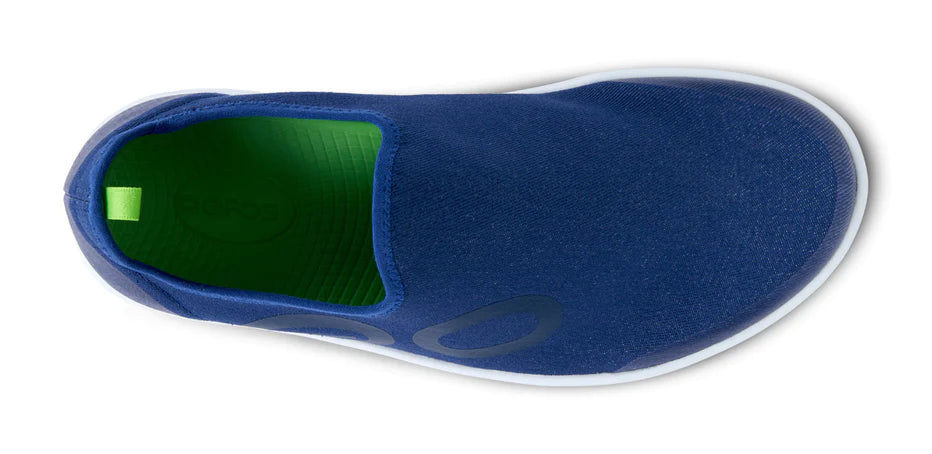 Men's OOMG eeZee Low Canvas Slip-On in Navy