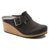 Fanny Cork Wedge Mule