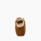 Men's Pile Lined Softsole Moccasin in Brown
