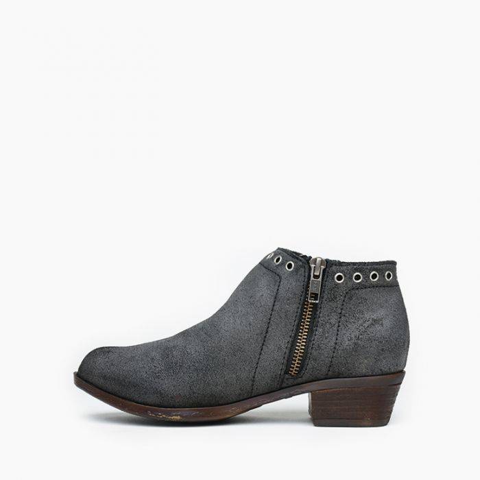 Brenna Corset Bootie in Vintage Charcoal CLOSEOUTS