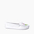 Ziigwan Waabigwan Moccasin in White