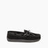 Men's Pile Lined Hardsole Moccasin in Black