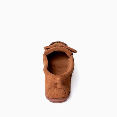 Women's Ziigwan Waabigwan Moccasin in Brown