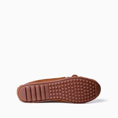 Women's Ziigwan Waabigwan Moccasin in Brown