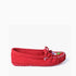 Ziigwan Waabigwan Moccasin in Hibiscus