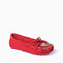 Ziigwan Waabigwan Moccasin in Hibiscus