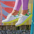 Women's Eco Anew Sneaker in White-Multi