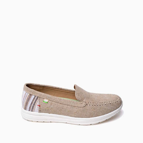 Women's Discover Canvas Moc in Natural CLOSEOUTS