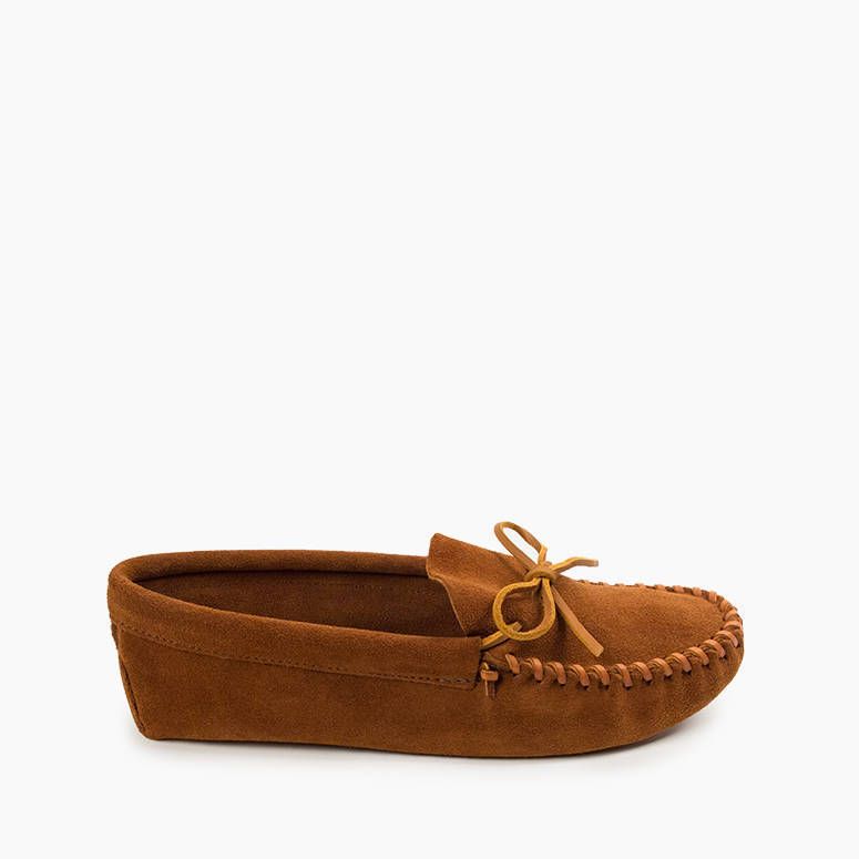 Men's Softsole Classic Moccasin in Brown