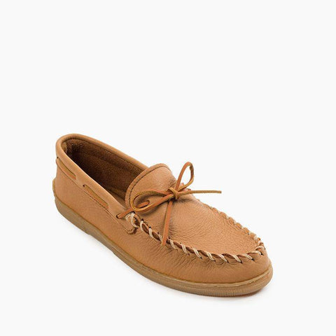 Women's Moosehide Classic Moccasin in Natural