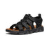 Men's Daytona II Open-Toe Walking Sandal in Black/Black CLOSEOUTS