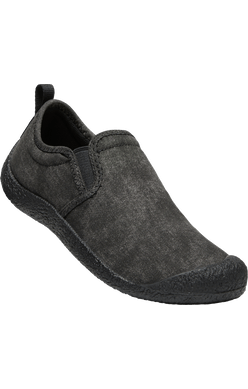 Women's Howser Canvas Slip on in Black/Black CLOSEOUTS